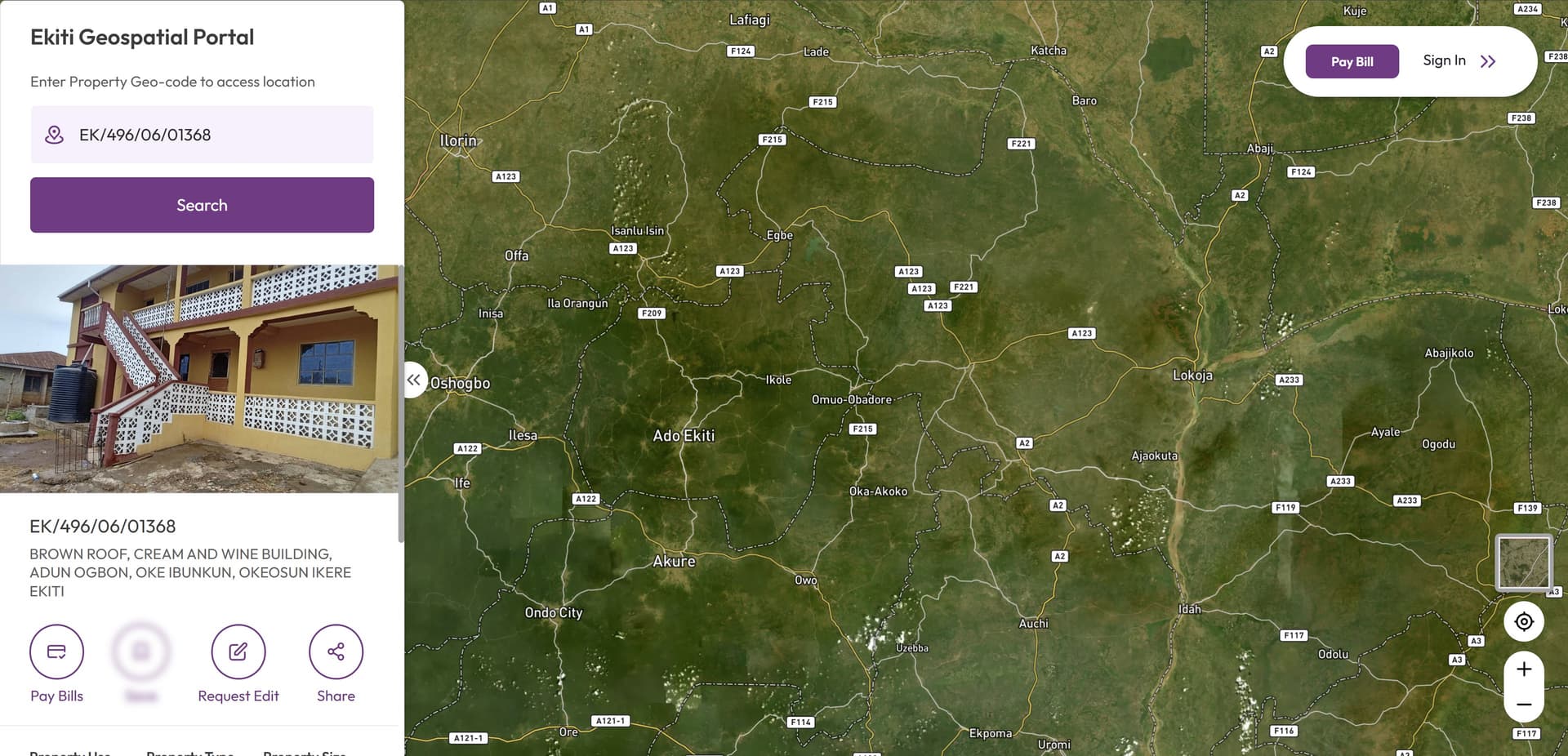 Ekiti Geo-Portal