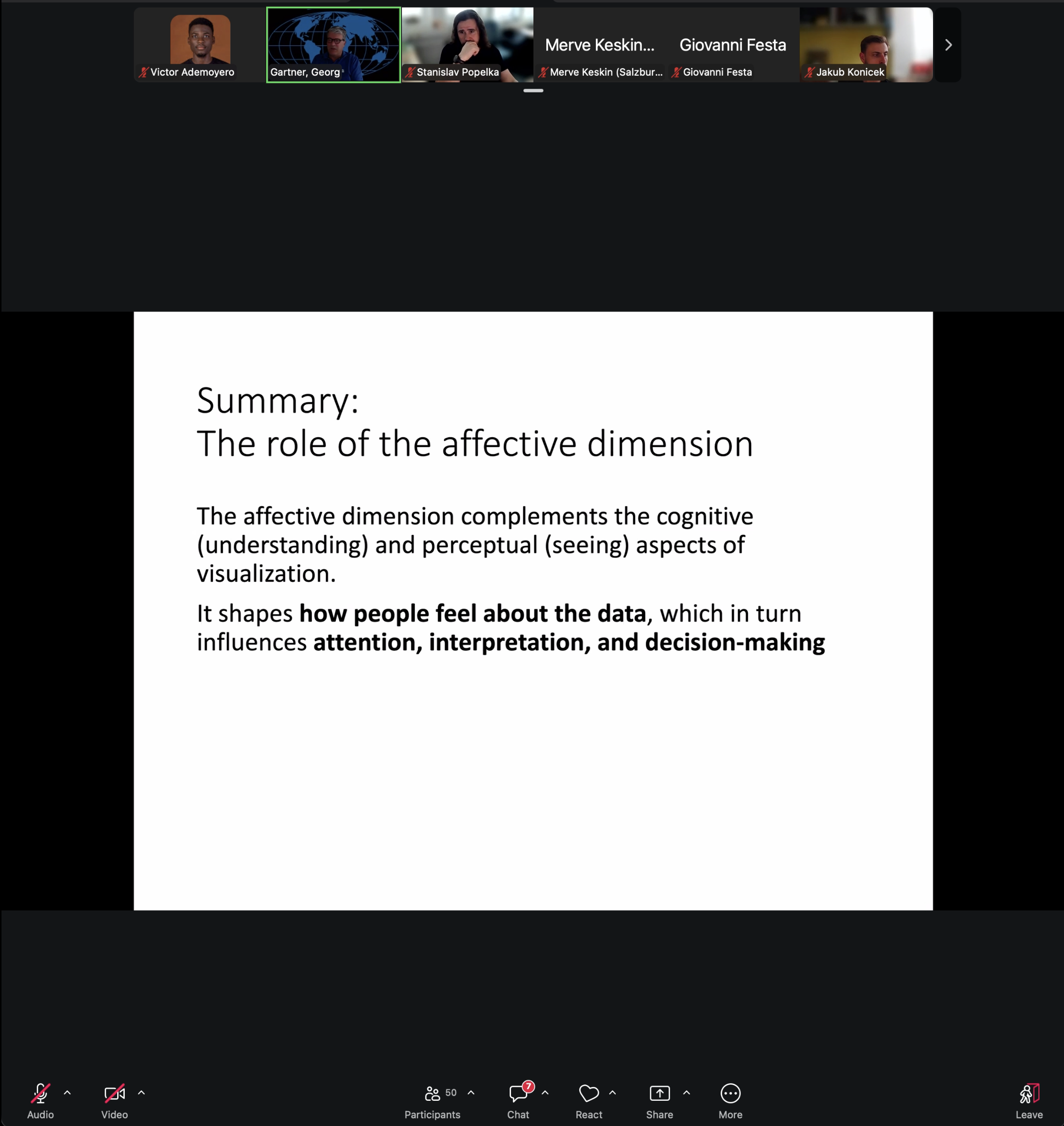 Presentation on Emotions and Map