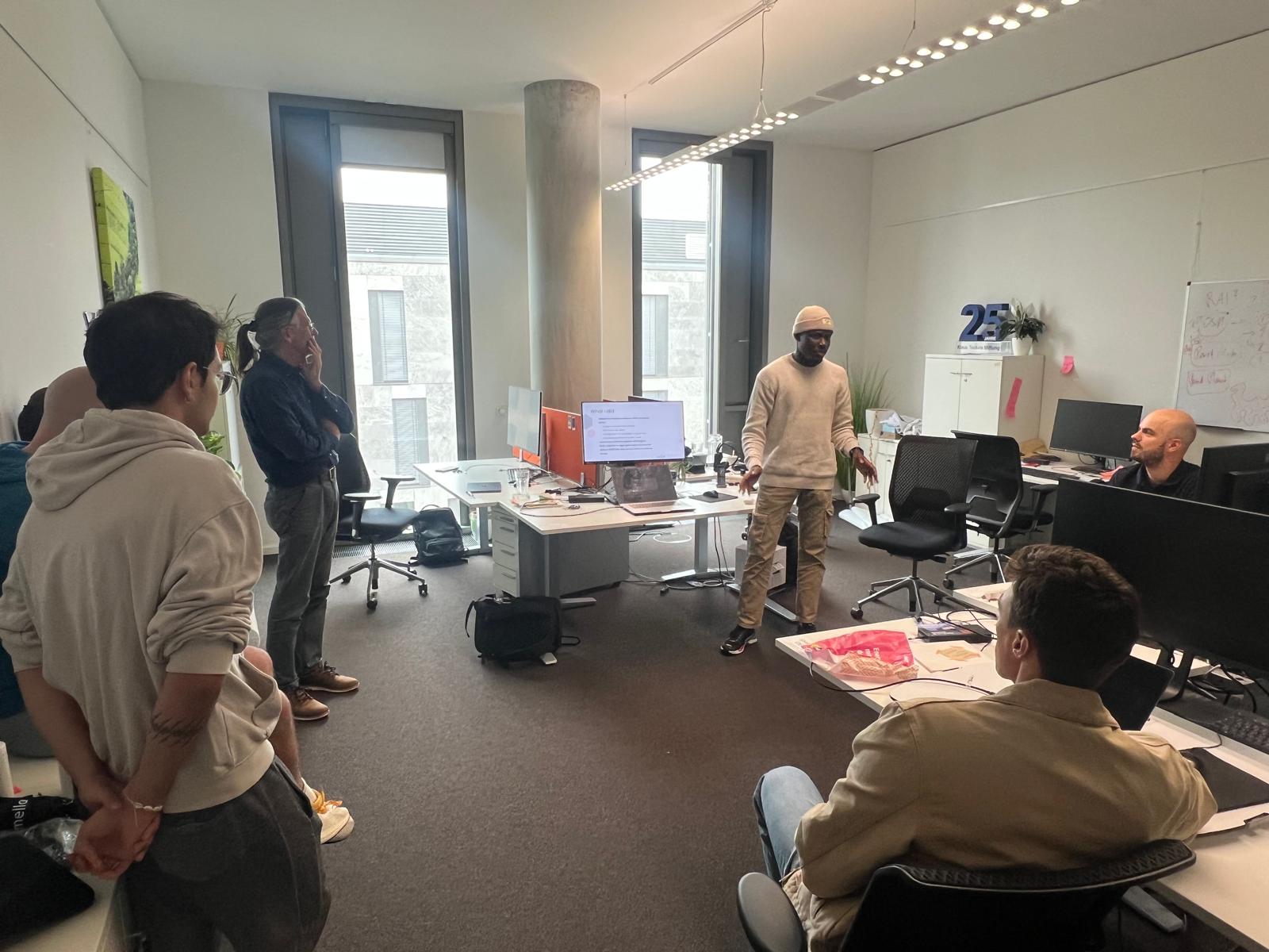 Internship presentation to HeiGIT Team on what I did