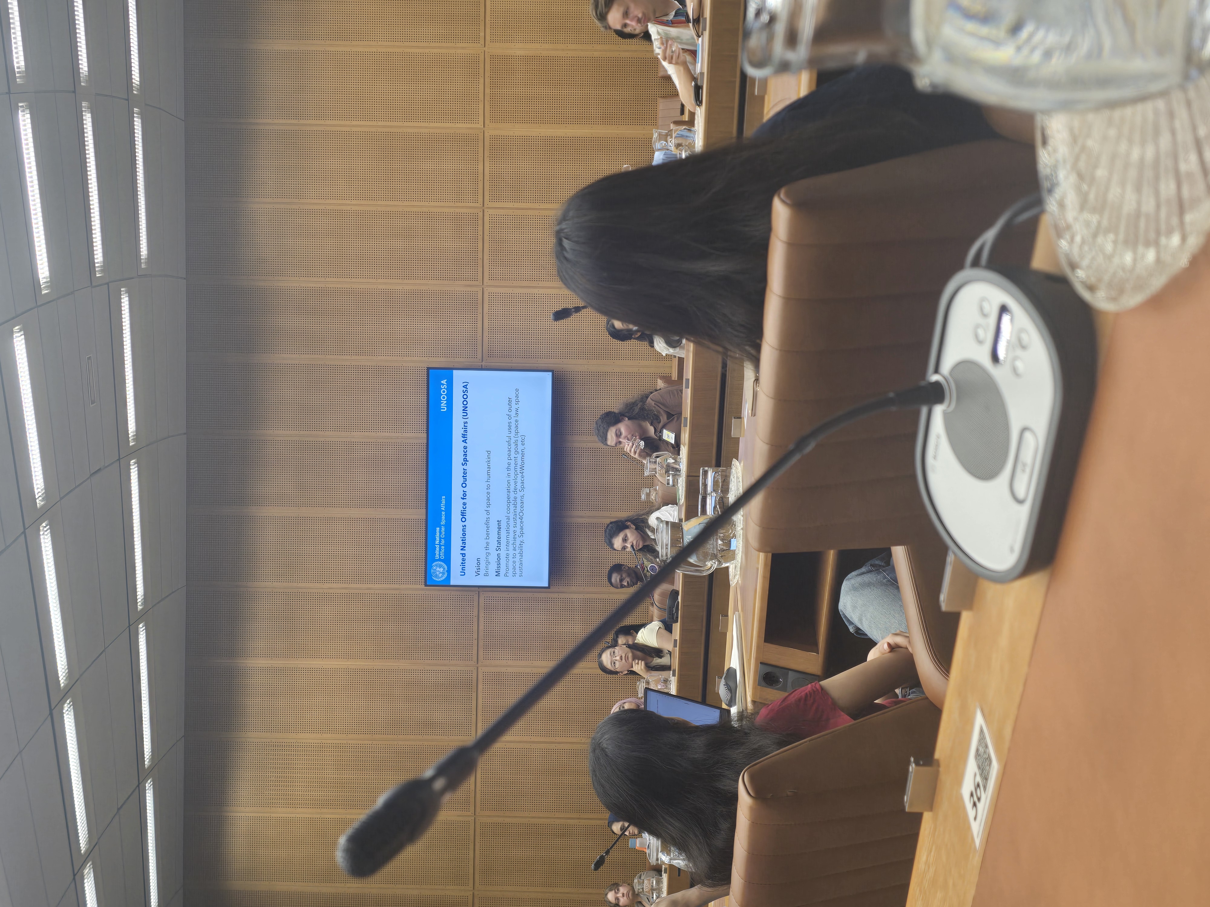 UNOOSA conference room session